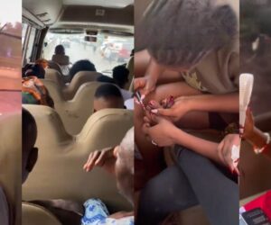 Bride shares hilarious moment she got dressed for her wedding on public transport (VIDEO)