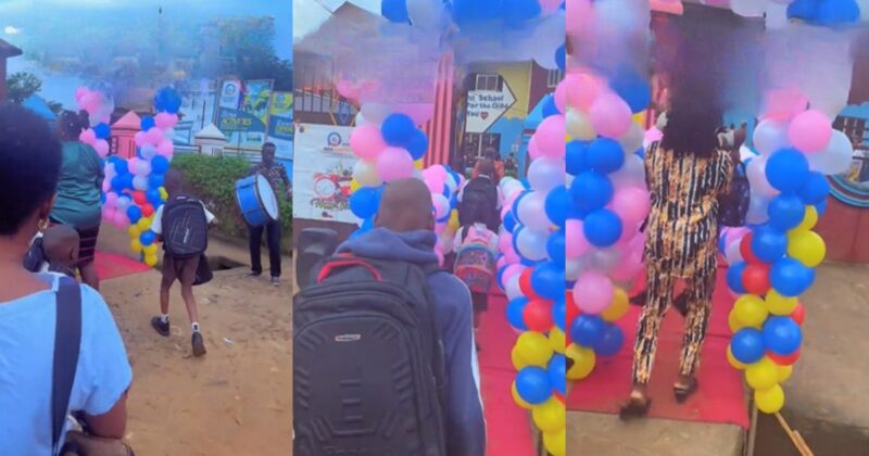 Mother shares heartwarming way her children’s school welcomed students back after the holidays (WATCH)