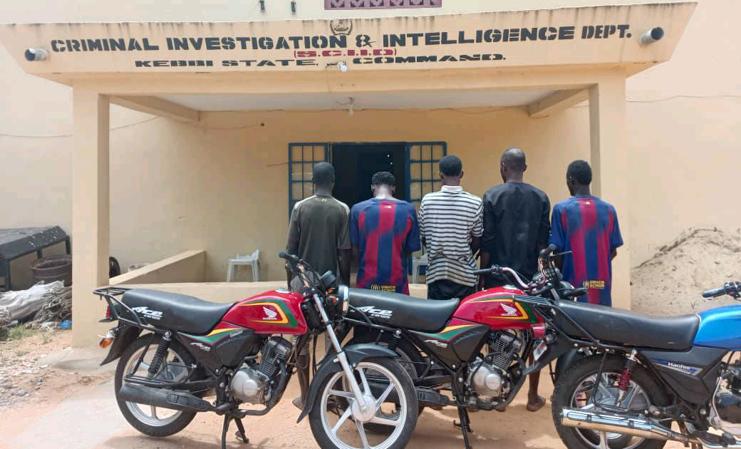 Kebbi Police Arrests Five for Supplying Motorcycles to Terrorists, Reject N600,000 Bribe
