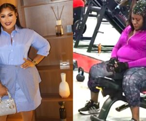 Nkechi Blessing reacts angrily as gym photo of her leaks online