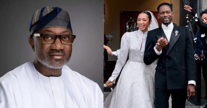 “Succumb to Mr Eazi, he’s your boss” – Femi Otedola tells daughter, hails wife