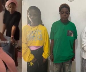 Ladies arrested following viral gang-up video