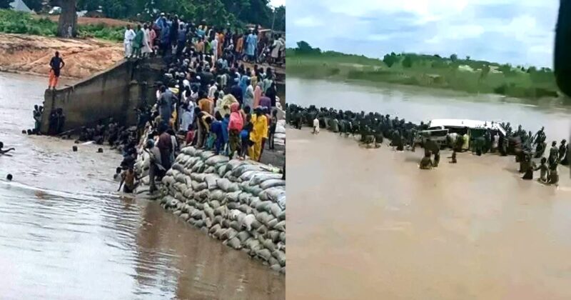 19 wedding guests pass away as bridge collapses