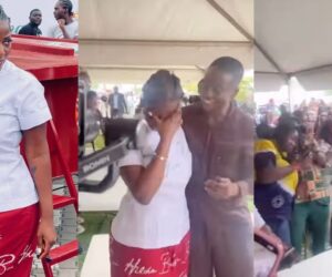 Hilda Baci in tears over massive crowd at world’s largest jollof cook-off