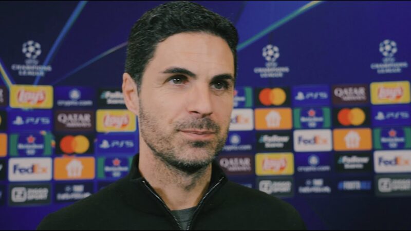 EPL: Arteta admits title race ‘difficult’ with Arsenal five points behind Liverpool