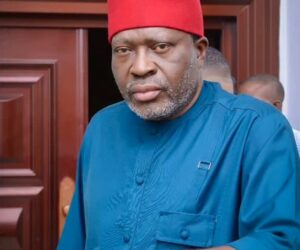 Kanayo pays surprise visit to son in America, melts hearts online