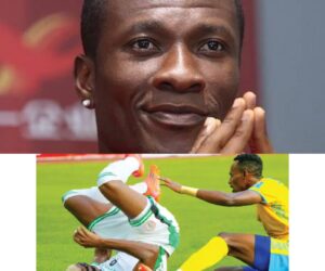 Victor Osimhen faked his injury vs Rwanda – Ex striker, Asamoah Gyan