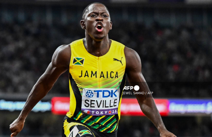 Jamaica’s Seville wins 100m World Title 10 years after Usain Bolt