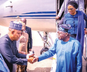 Tinubu lands in Abuja – Daily Trust
