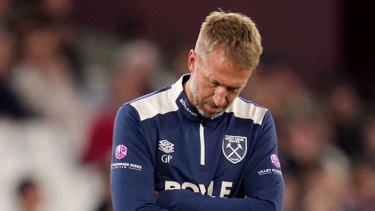 West Ham sack Graham Potter, set to appoint new manager