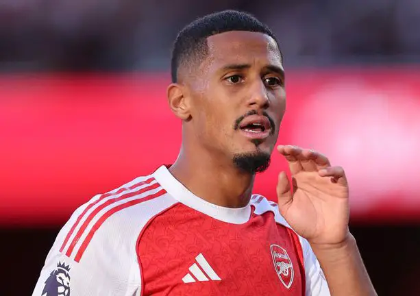 Saliba Agrees Terms On New Five-Year Contract At Arsenal
