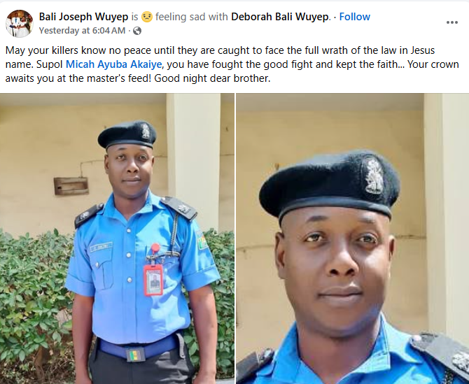 Police officer shot d3ad by gunmen in Suleja