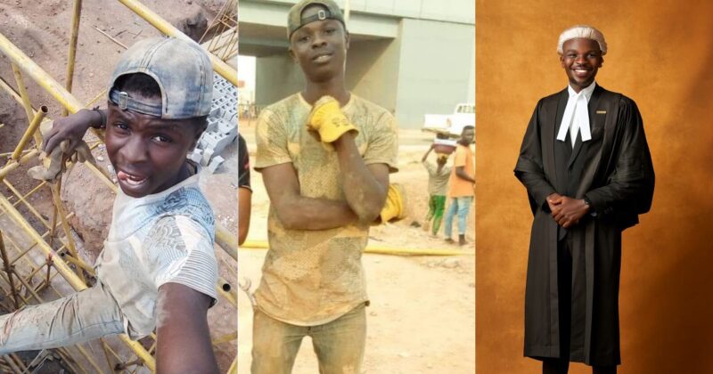 Law graduate who once earned ₦700 per day as labourer set for call to bar