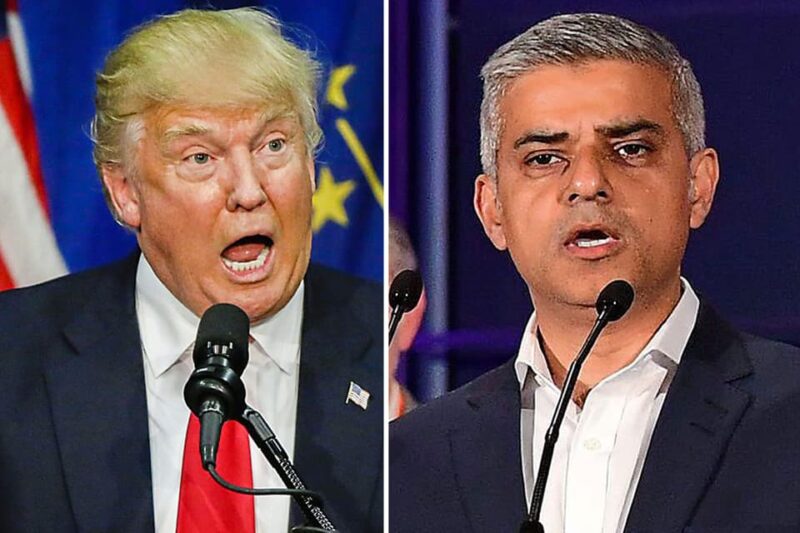 Donald Trump claims London Mayor, Sadiq Khan is seeking to implement Sharia law