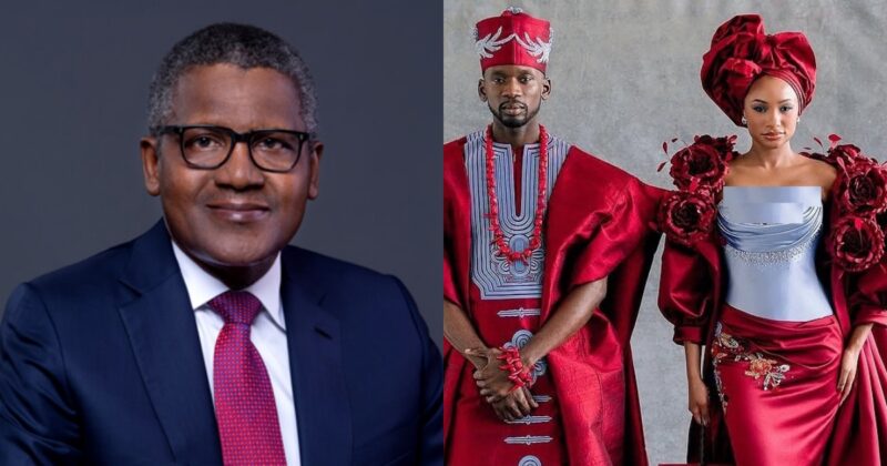 “Keep your marriage private” – Dangote advises Mr Eazi, Temi Otedola