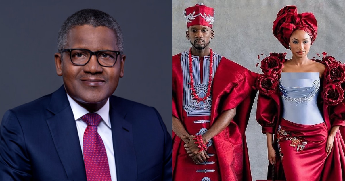 “Keep your marriage private” – Dangote advises Mr Eazi, Temi Otedola