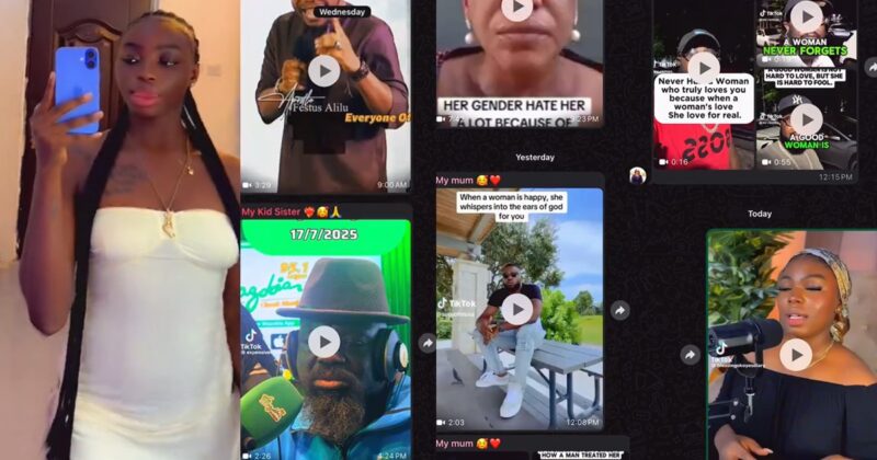 Lady shares a funny moment between her parents, who resolve every dispute in their family group by sending motivational quotes to each other (VIDEO)
