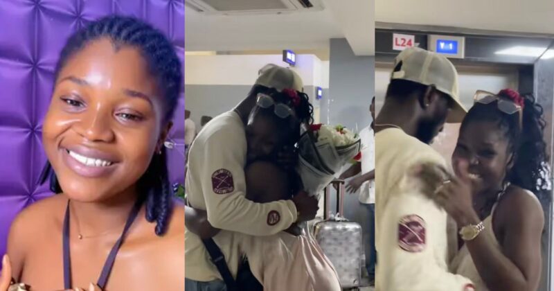 Lady meets husband for the first time three years after marriage