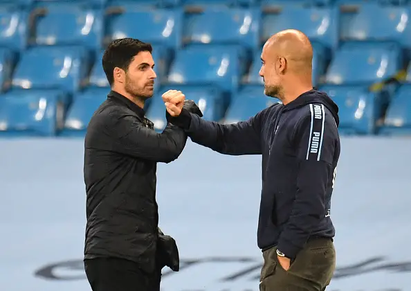 Arteta: For Me Guardiola’s The Best Coach In The World
