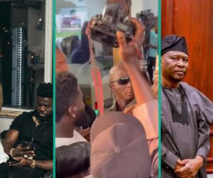 Drama as Davido’s Aide Lati Gets Bounced at Adamawa Gov’s Residence: “Everybody Gets Who Pass Am”