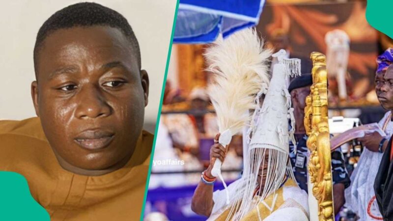 Just In: Powerful Southwest Monarch Meets With Yoruba Sunday Igboho as Details Emerge