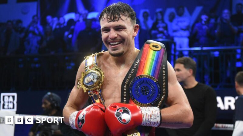 George Liddard: Unbeaten middleweight wins British and Commonwealth titles