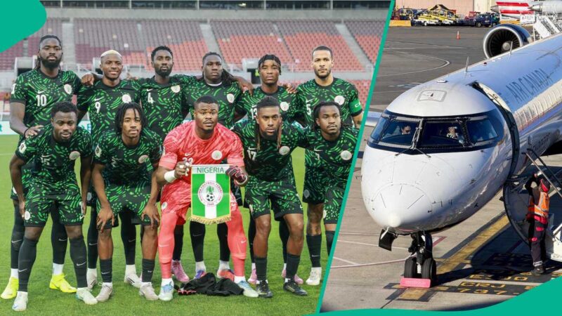 Super Eagles Players Delayed in Angola After Emergency Landing Due to Aircraft Problems