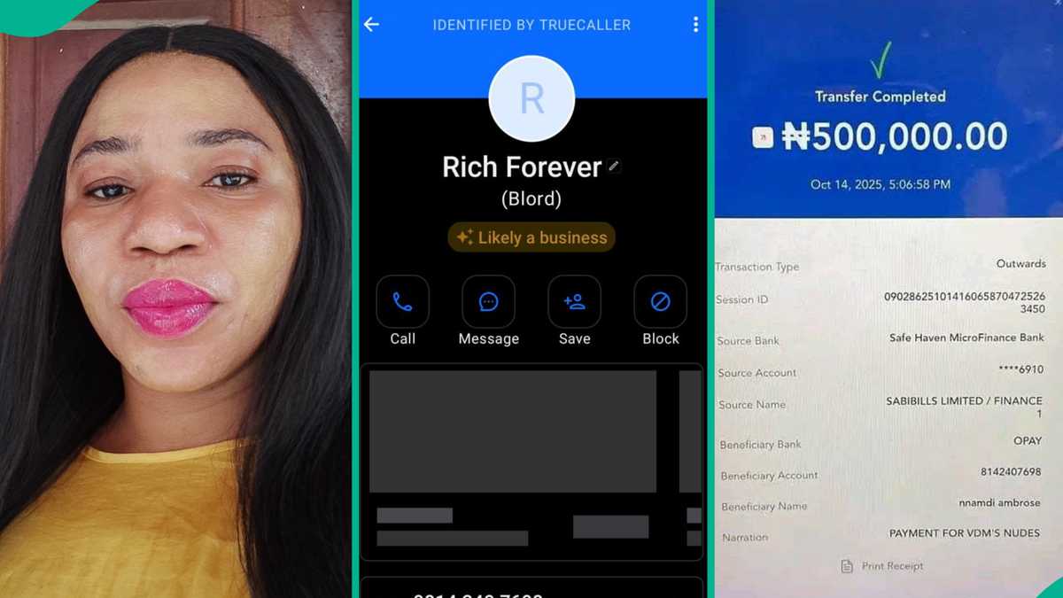 Woman Finds Something Intriguing after Using App to Check Number Blord Sent N500k for VDM’s Photo