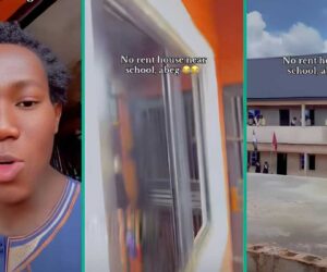 “Dem Dey Make Noise”: Man Cries Over Lack of Peace in Apartment Next to School, Shares Video Proof