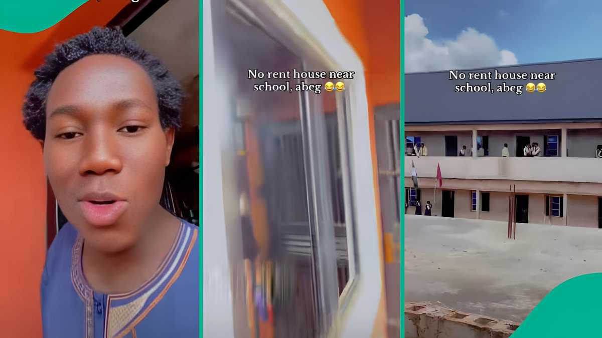 “Dem Dey Make Noise”: Man Cries Over Lack of Peace in Apartment Next to School, Shares Video Proof