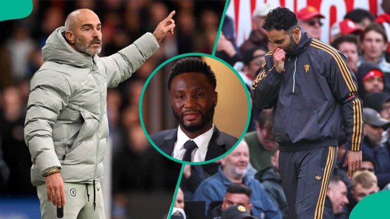Mikel Obi States the Difference Between Enzo Maresca and Ruben Amorim After Chelsea Boss’ Red Card