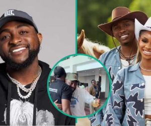 Davido Meets Priscilla Ojo, Hubby Juma Jux in Abuja, OBO Playful Warning to Tanzanian Singer Trends