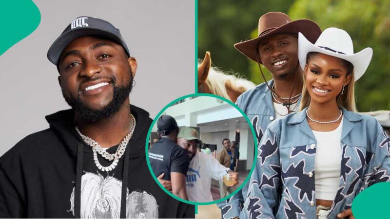 Davido Meets Priscilla Ojo, Hubby Juma Jux in Abuja, OBO Playful Warning to Tanzanian Singer Trends