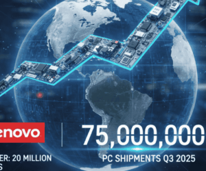 Global PC shipments surge to over 75 million in Q3 2025 as Lenovo leads with nearly 20m units