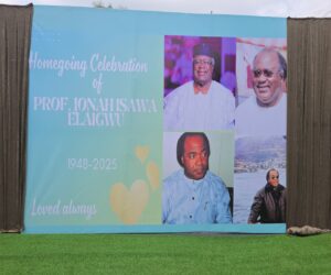 Benue govt, family bid farewell to political science professor Elaigwu amid tears