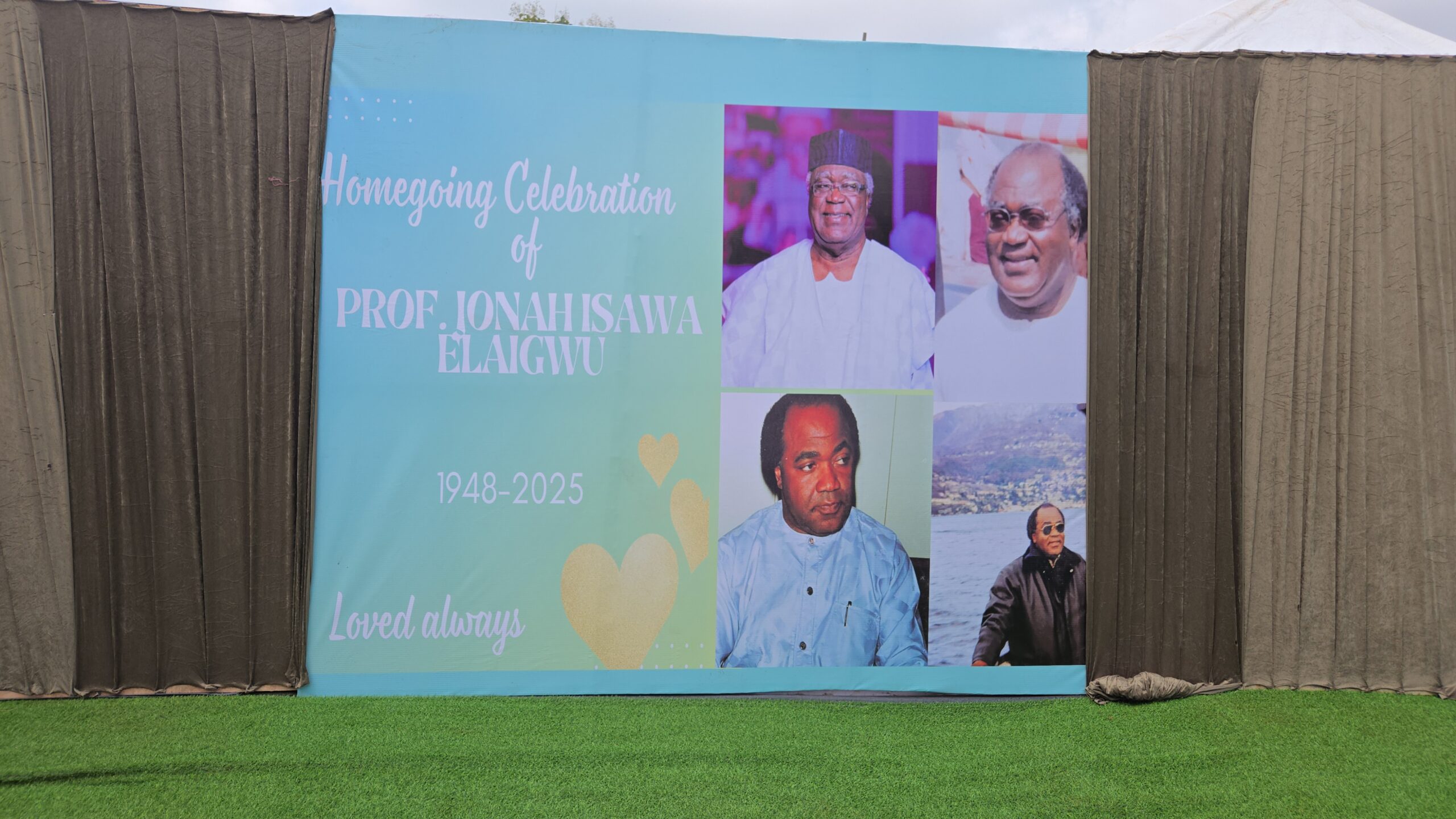 Benue govt, family bid farewell to political science professor Elaigwu amid tears