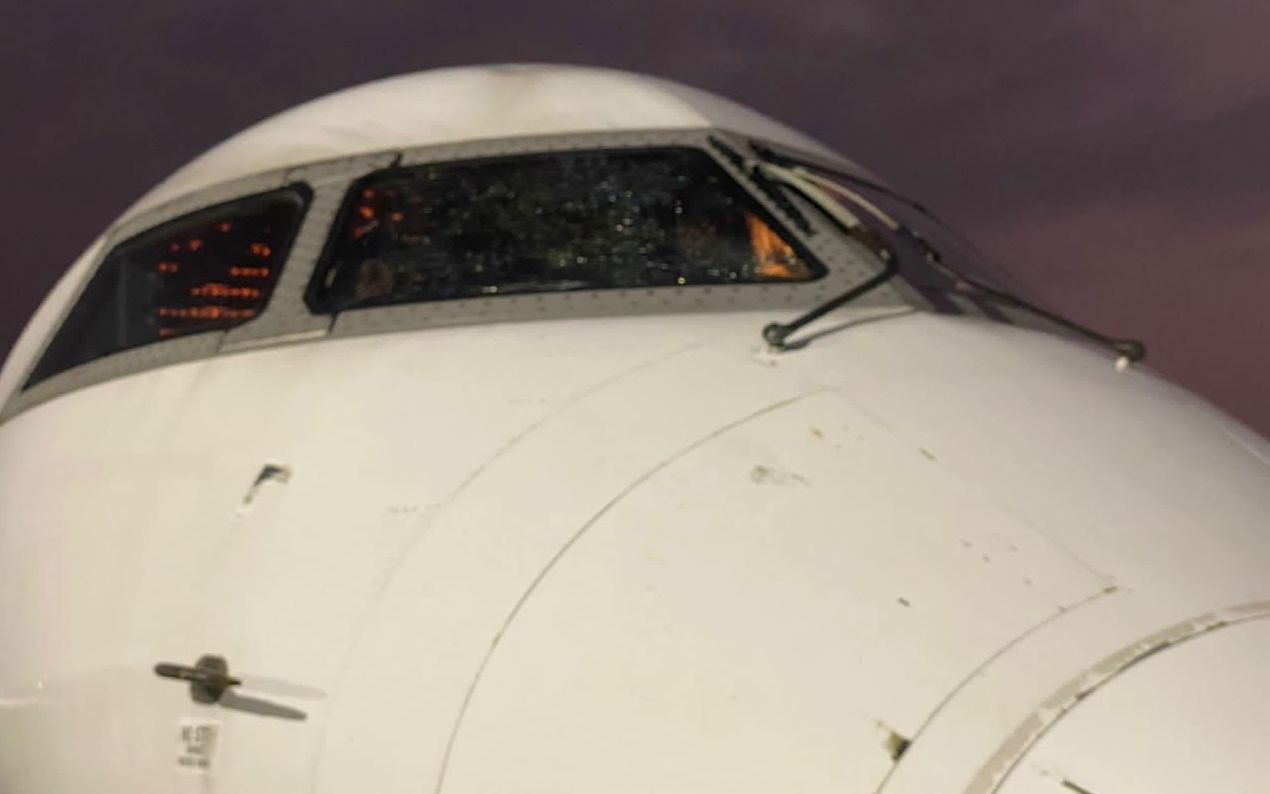 Cracked aircraft windscreen delays Super Eagles’ arrival in Uyo ahead of must-win Benin clash