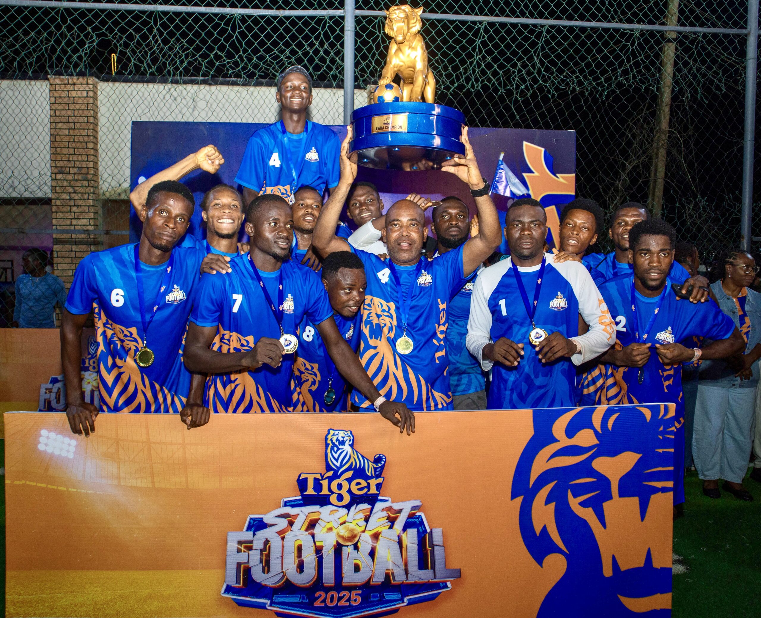 Peace Warriors crowned champions as Tiger Street Football ends in grand style in Awka