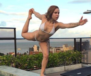 Former nun reveals why she gave up her life in a convent to teach yoga in a bikini