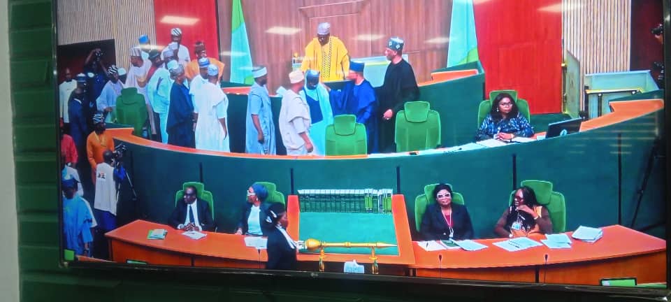 Uba Sani At Reps As PDP Lawmakers Join APC