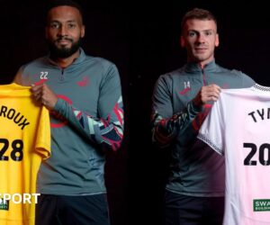Lawrence Vigouroux and Josh Tymon sign new Swansea City contracts
