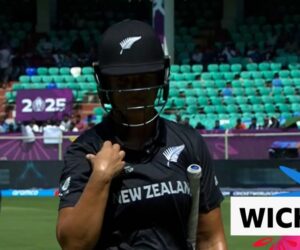 Women’s Cricket World Cup: England v India – Suzie Bates wicket off Linsey Smith