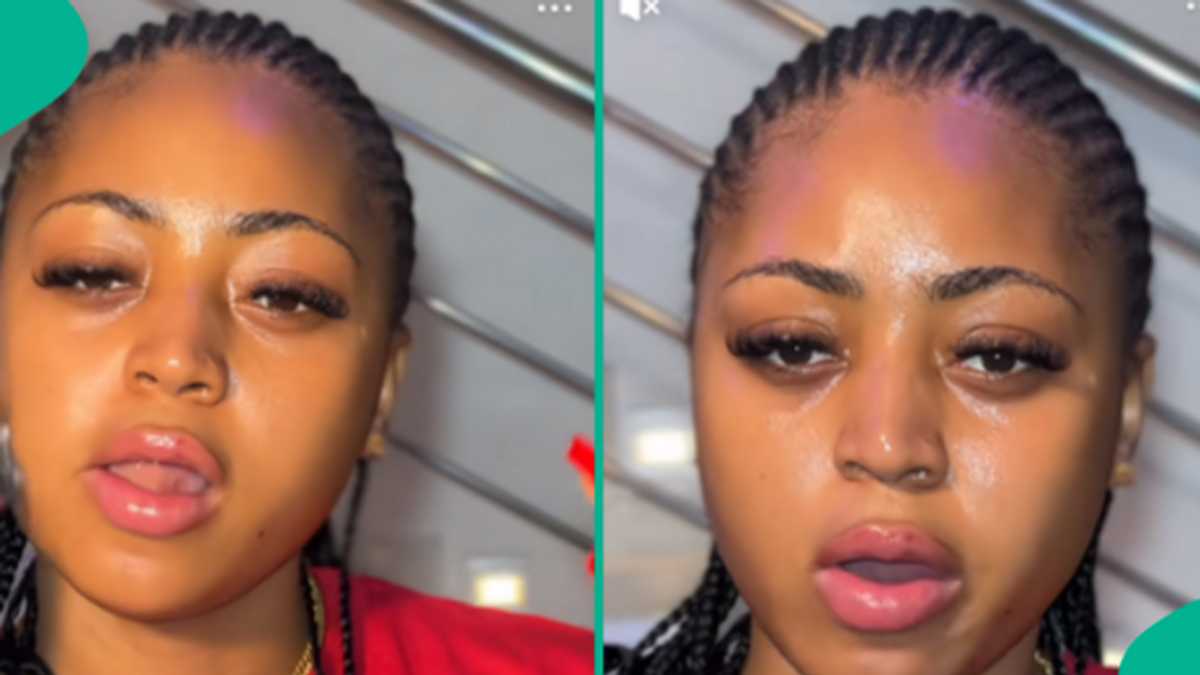 Watch emotional video as lady displays what she discovered in her apartment