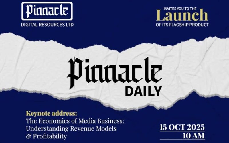 Pinnacle Digital Resources announces launch of Pinnacle Daily