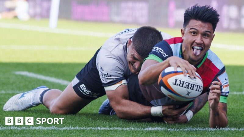 The Prem: Harlequins 20-14 Saracens: Marcus Smith impresses on return