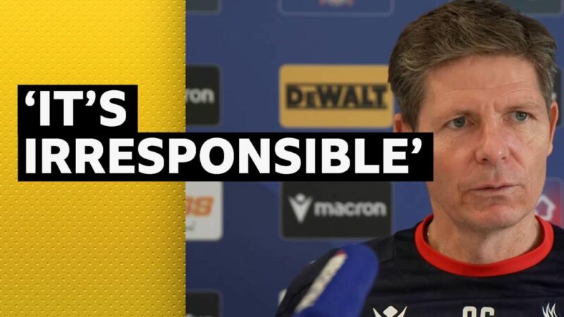 Premier League: Crystal Palace manager Oliver Glasner upset by congested fixture schedule