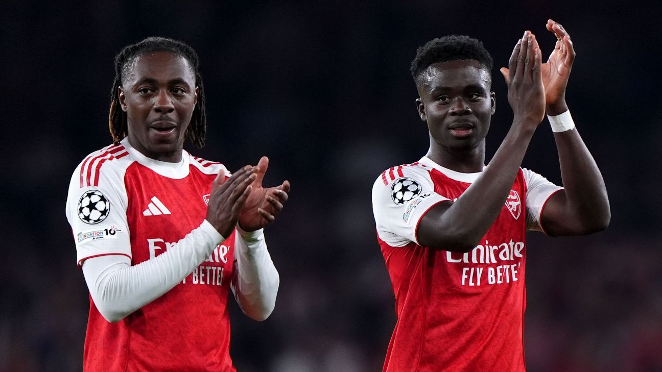 Arteta hails Arsenal depth after resting Rice, Eze, Saka in win