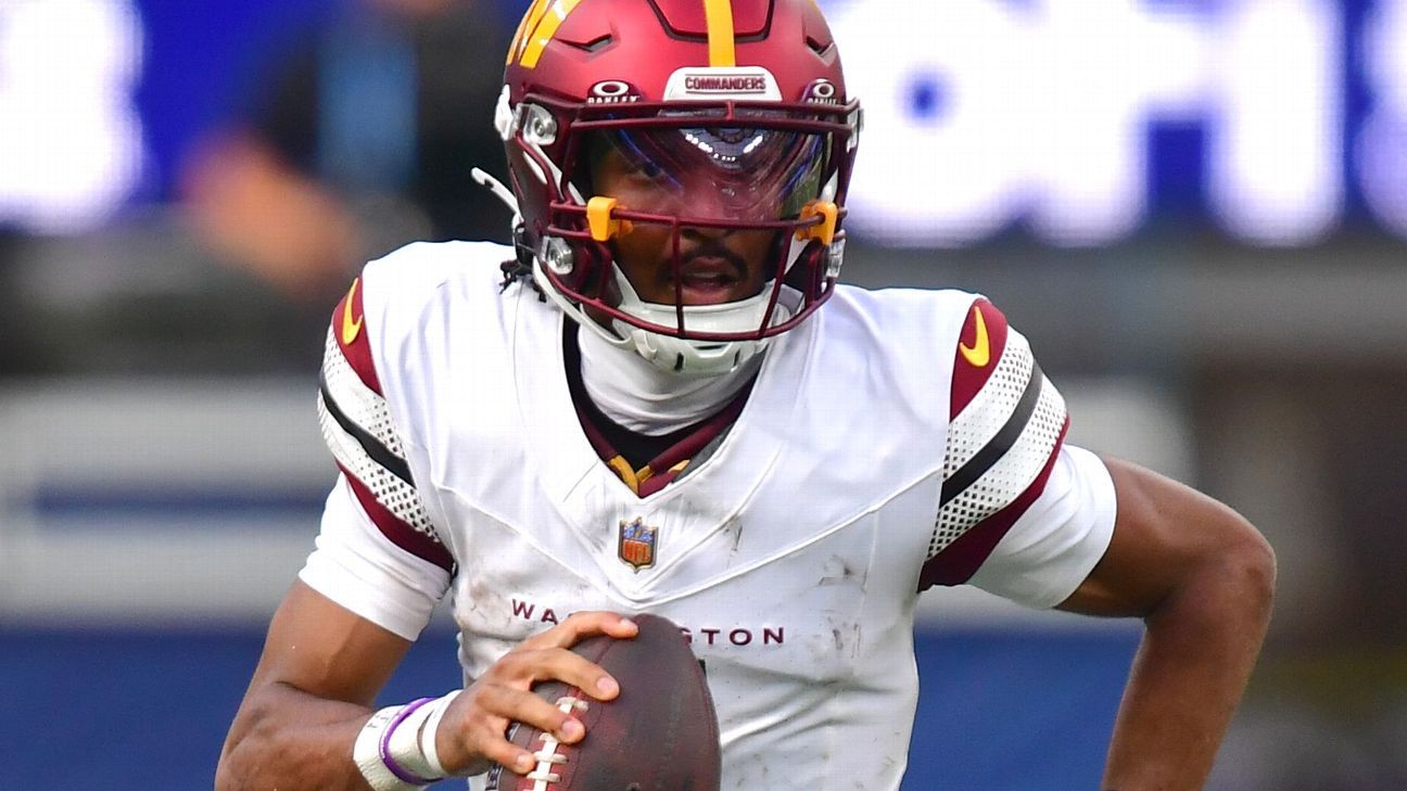 Jayden Daniels returns, sparks rally in Commanders’ victory