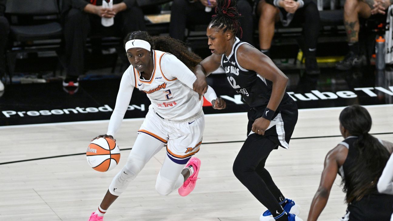 WNBA Finals Game 3 live tracker: Aces vs. Mercury updates