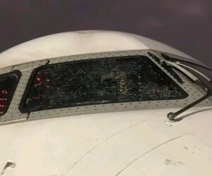 Super Eagles Arrival In Uyo Delayed By Cracked Windscreen